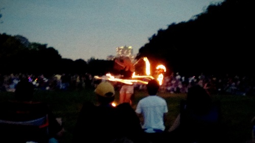 Hooping with Fire